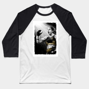 Katie Taylor Boxing Artwork Baseball T-Shirt